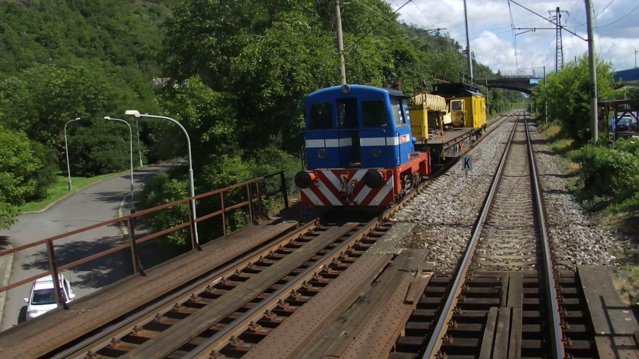 Praha hlavní - Smíchov - Radotín - Dobřichovice 7.6.2017