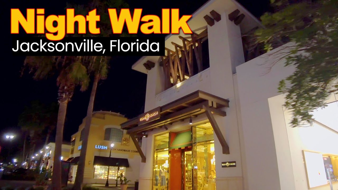 10 Minute Scenic Walk for Treadmill Scenery - St. Johns Town Center - Jacksonville Florida