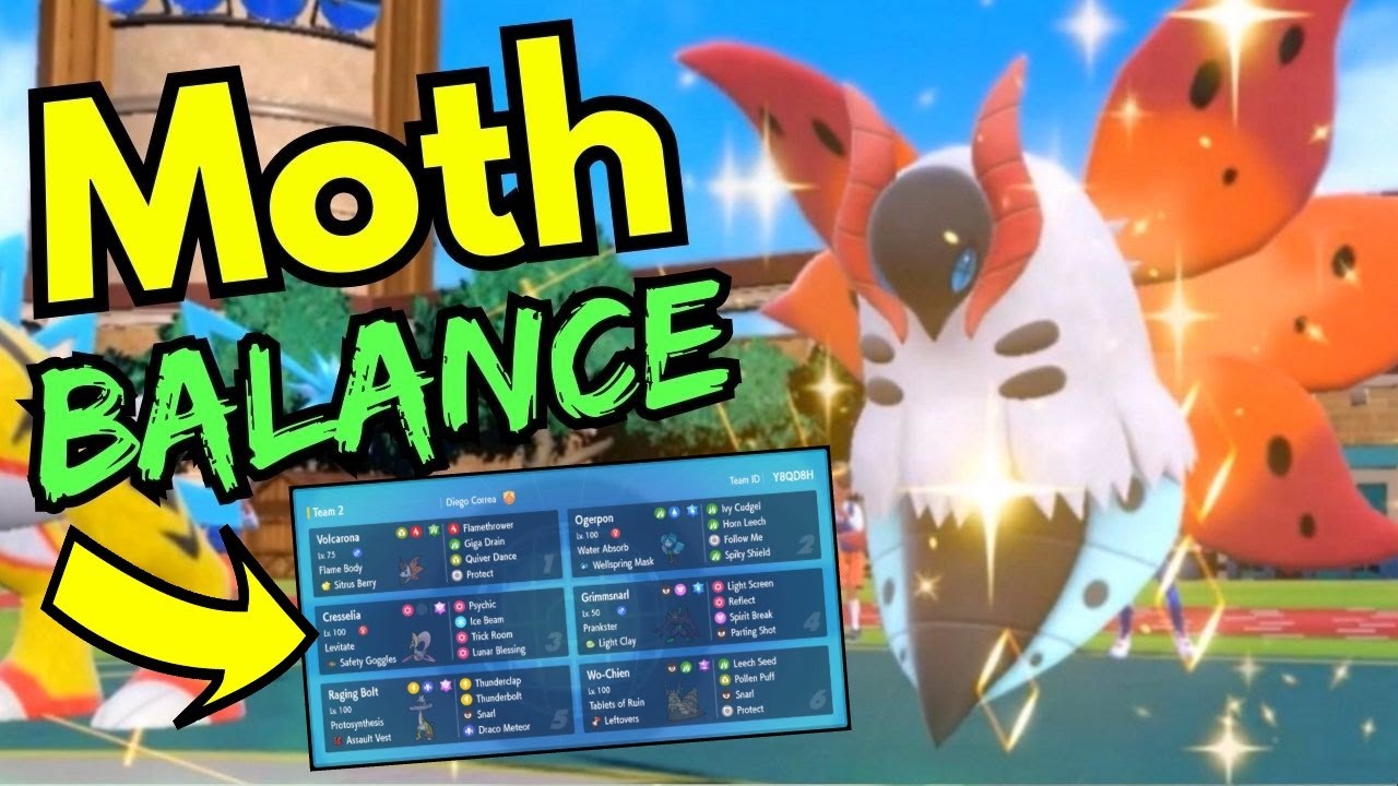 Volcarona Balance! Pokemon VGC 2024 Scarlet and Violet Reg F Ranked Competitive Battles