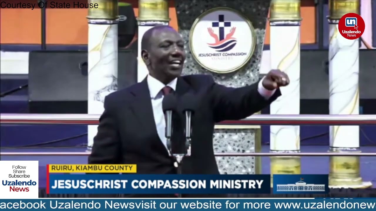 “In September, we will start the construction of the Thika–Museum Hill Expressway,” Pres. Ruto