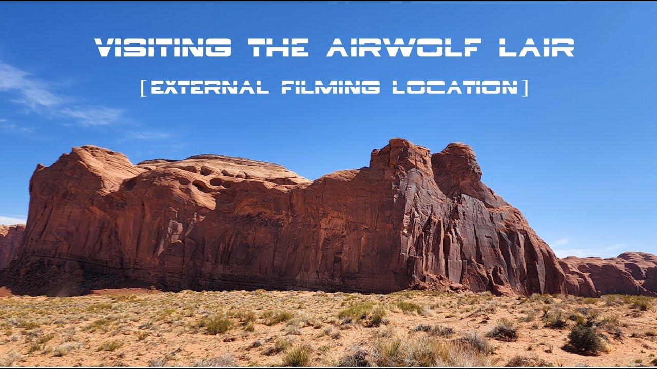 Visiting the Airwolf Lair (External Film Location)