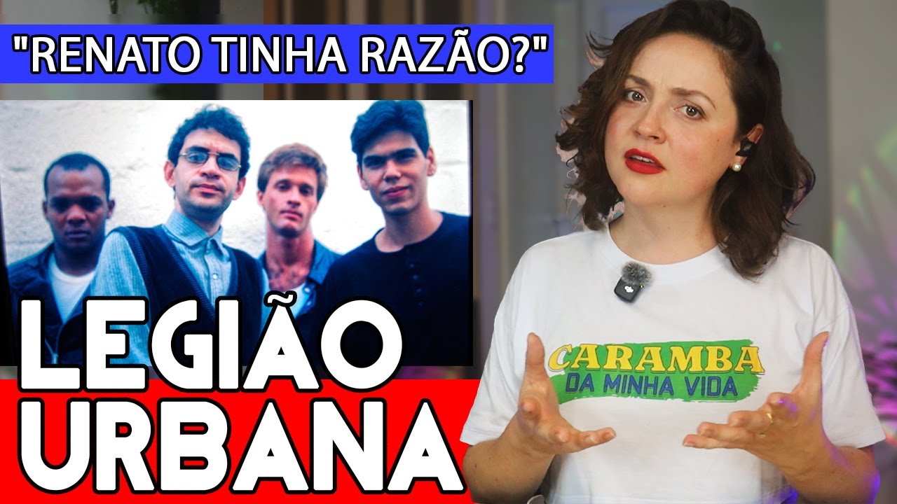 RUSSA REAGE - Legião Urbana: QUE PAÍS É ESSE e VENTO NO LITORAL