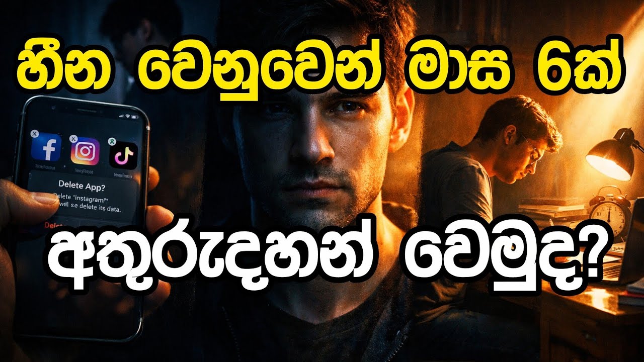 හීන වෙනුවෙන් මාස 6ක් අතුරුදහන් වෙමුද?  |   Should we disappear for 6 months for a dream? 