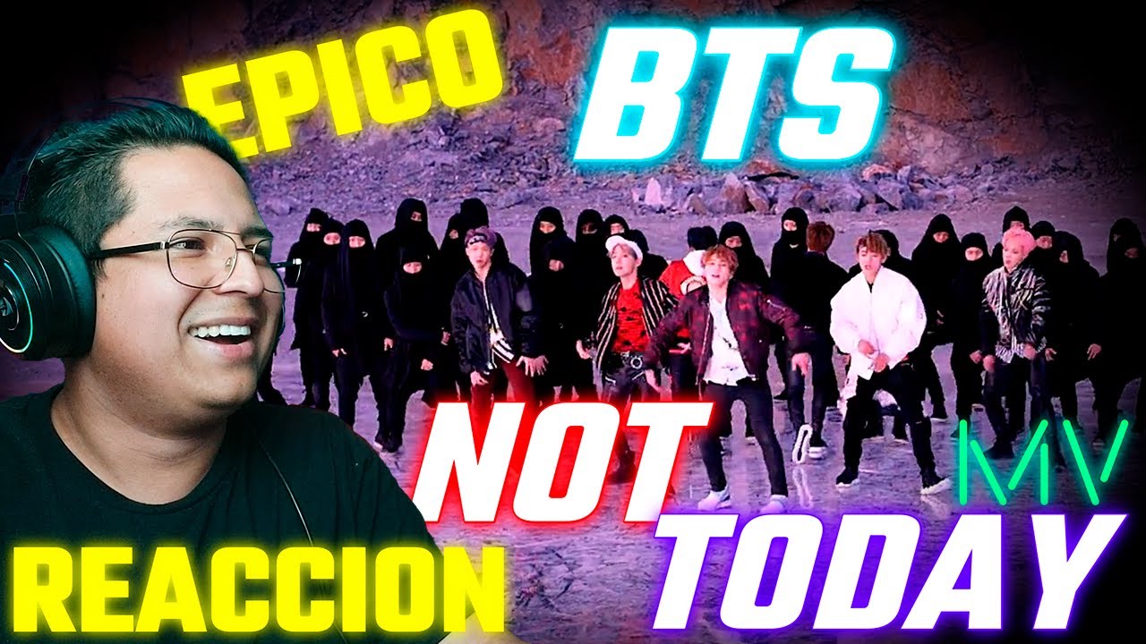 Cantante de Metal REACCIONA a BTS - Not Today MV por PRIMERA VEZ #bts #btsreaction #btsarmy #army