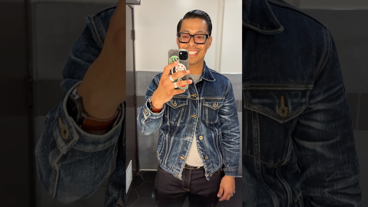 9 months of wearing my Brave Star selvage 21.5oz gauntlet Ironside jacket for the Redline Rally Y3