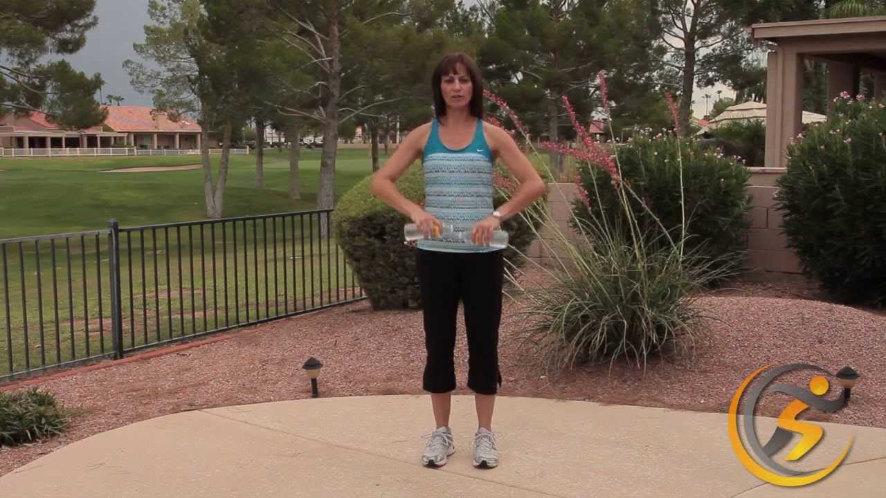 Exercise with Water Bottles
