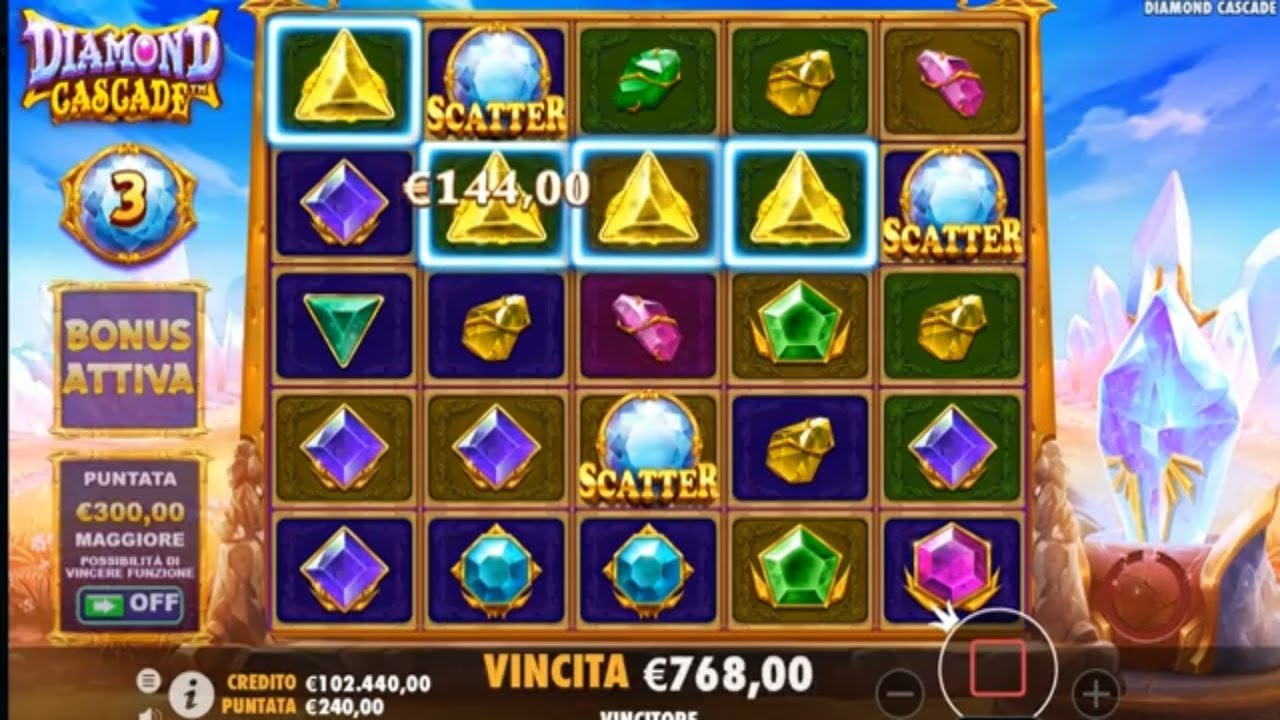 💎 Diamond Cascade Slots 💰 | Pragmatic Bonus Buy | Big Wins Await! 💎