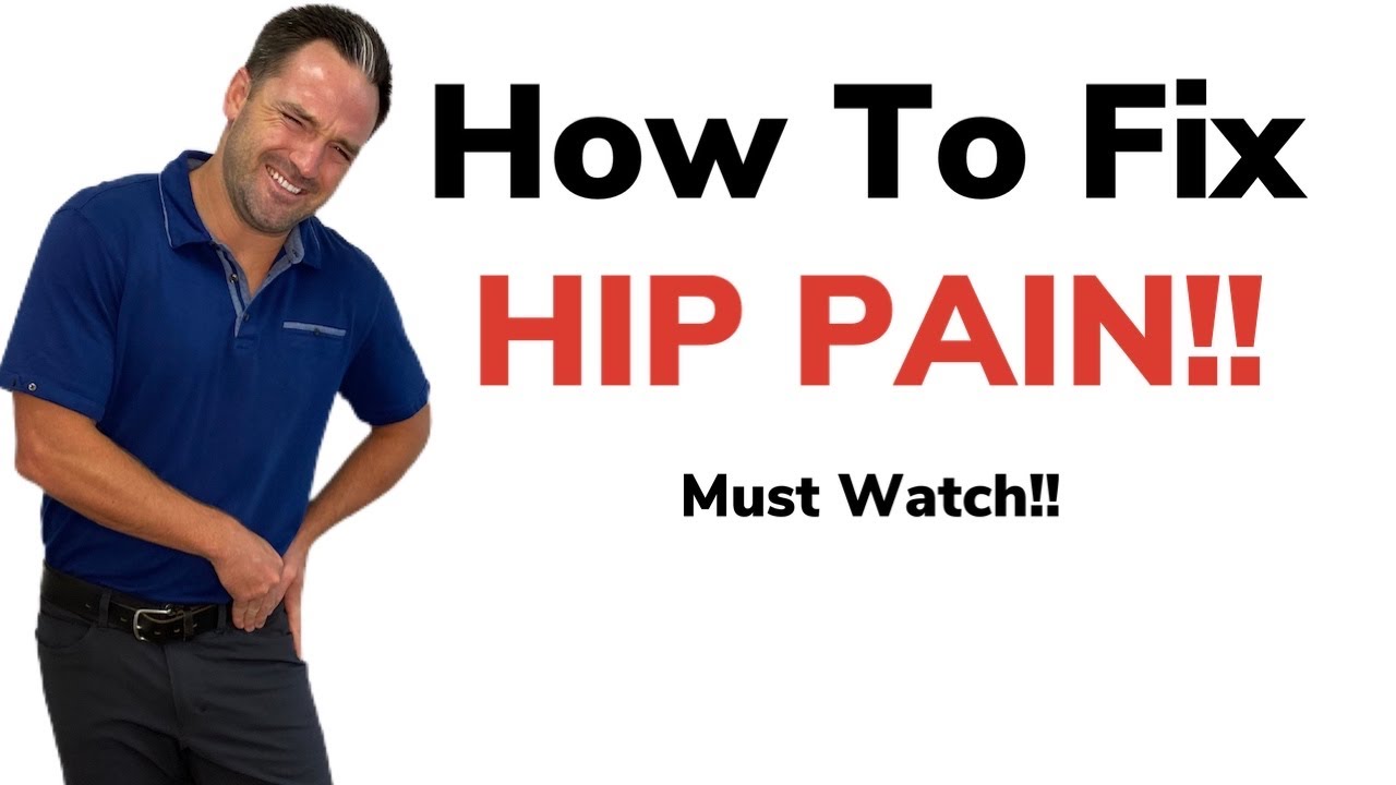 How To Fix HIP PAIN!!