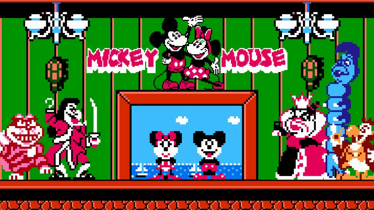 Mickey Mouse: Adventures in Wonderland (1987) NES [TAS]