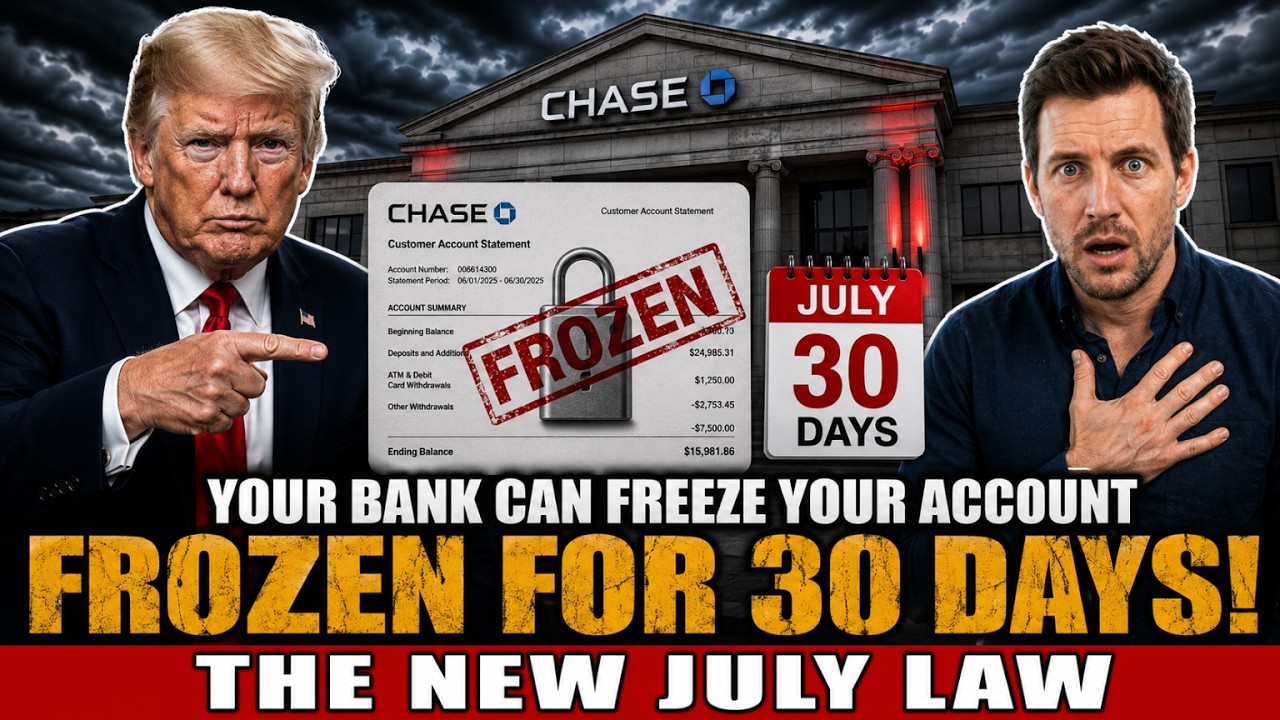 New July Law: Your Bank Can Freeze Your Account for 30 Days &mdash; Most Seniors Can't Stop It in Time