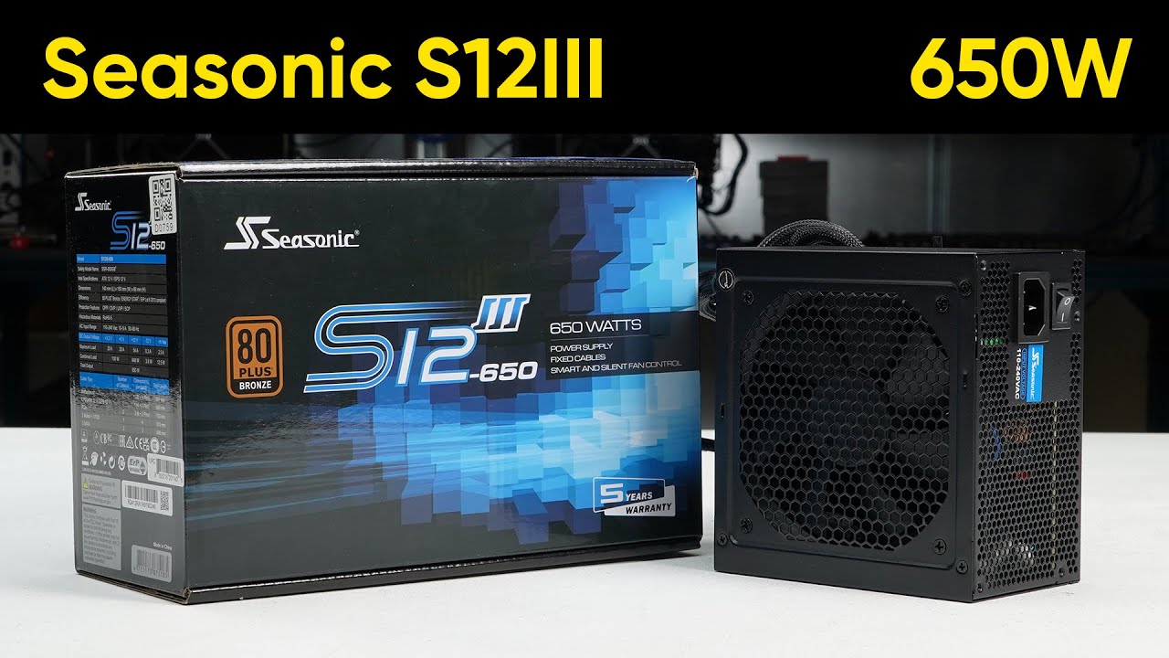 Seasonic S12III 650W Power Supply - LABS Test Report