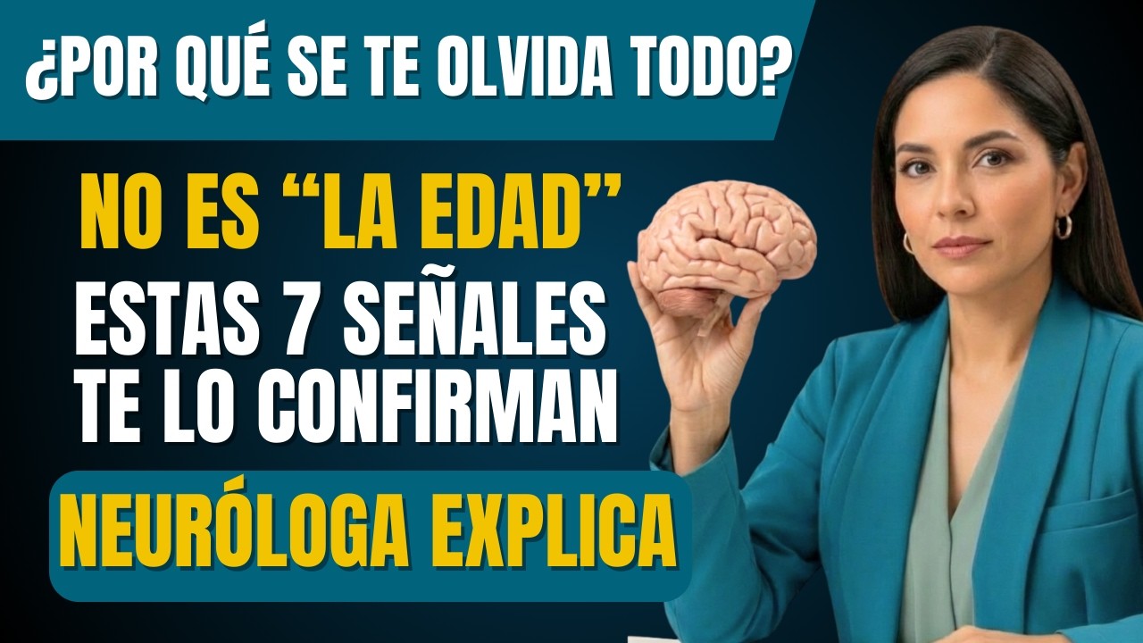 ¿POR QUÉ SE TE OLVIDA TODO? 7 Señales Para Saber si es Estrés… o Algo Más