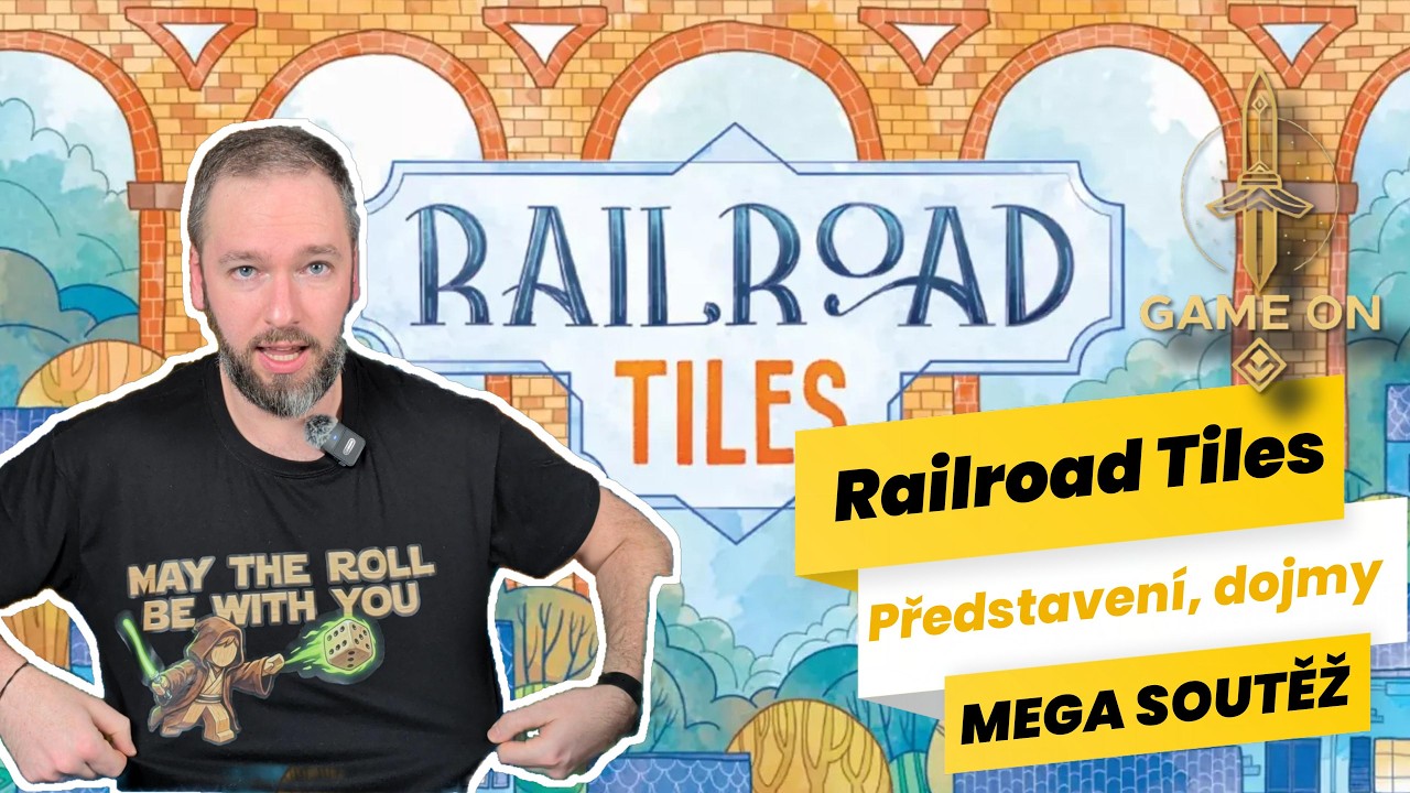 Railroad Tiles - Moderní Carcassonne + MEGA SOUTĚŽ