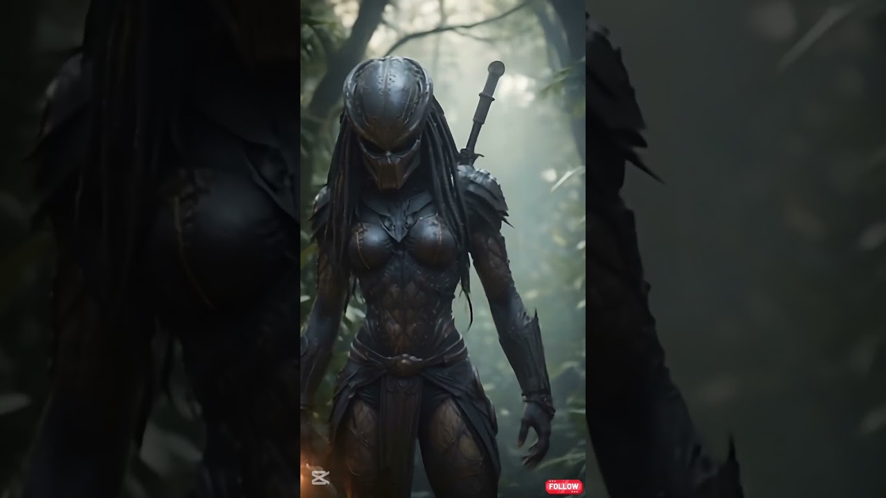 If Predator Was a Female? The Ultimate Hunt Begins! | Sci-Fi Reimagining 👽🔥