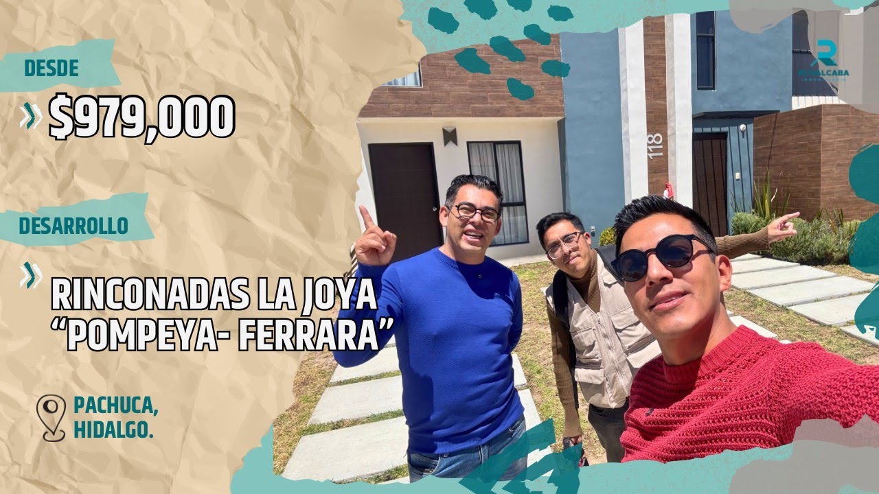 🏡 Casas de dos niveles en Pachuca - Rinconadas la Joya