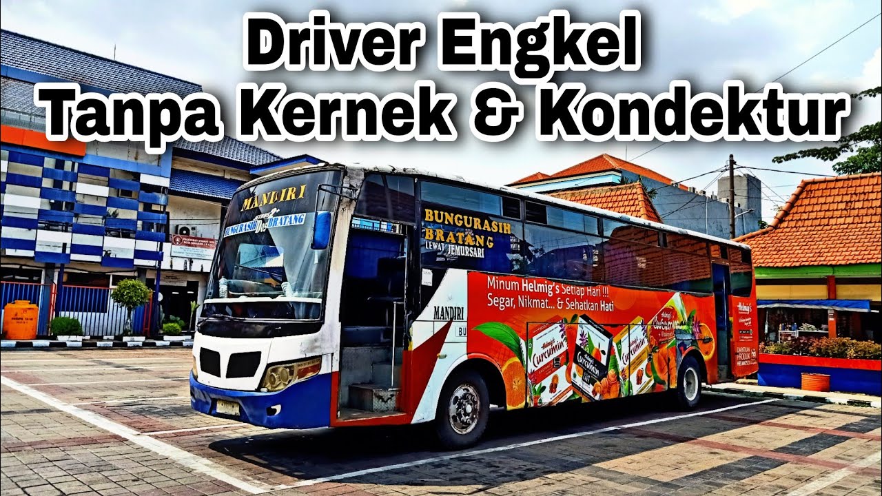 Driver Engkel Tanpa Kernek & Kondektur ❗| trip Mandiri W 7091 UW