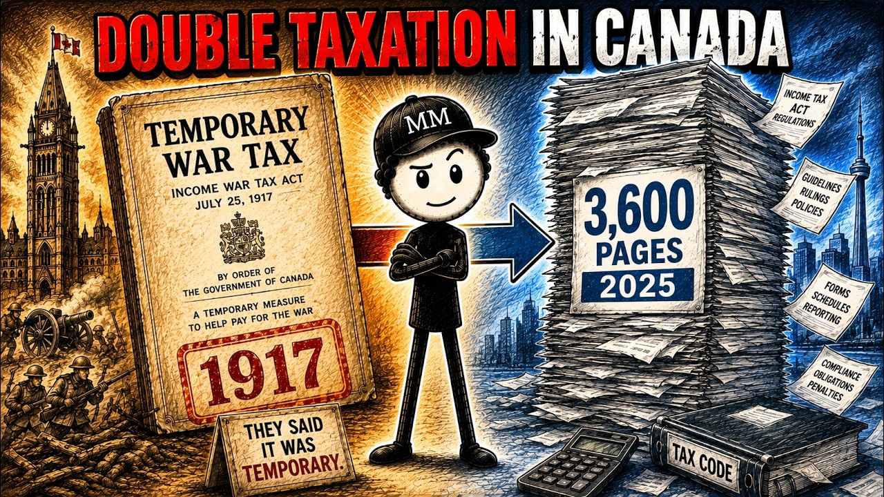 Double Taxation in Canada &mdash; How the Government Takes Half Your Money