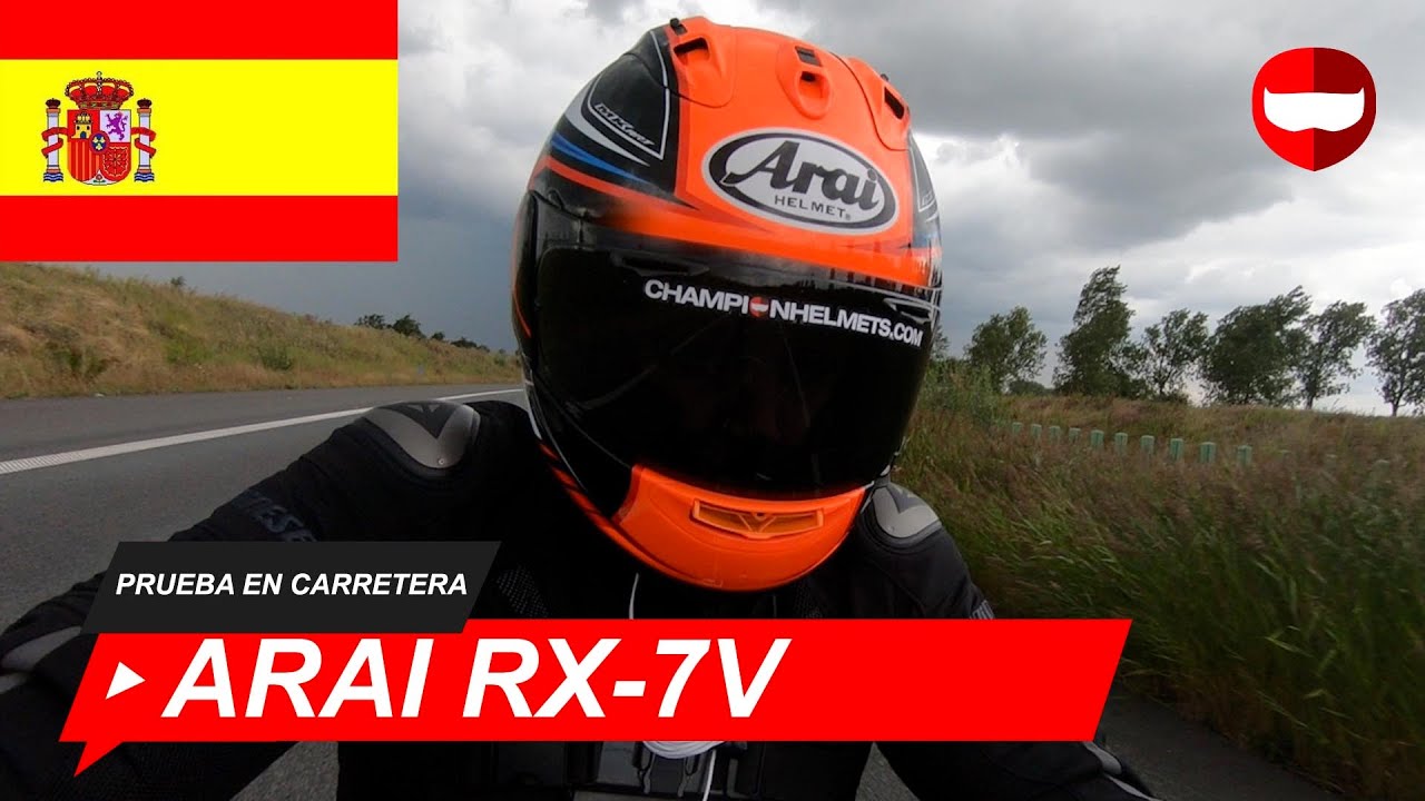 Arai RX-7V Prueba en Carretera - ChampionHelmets.com