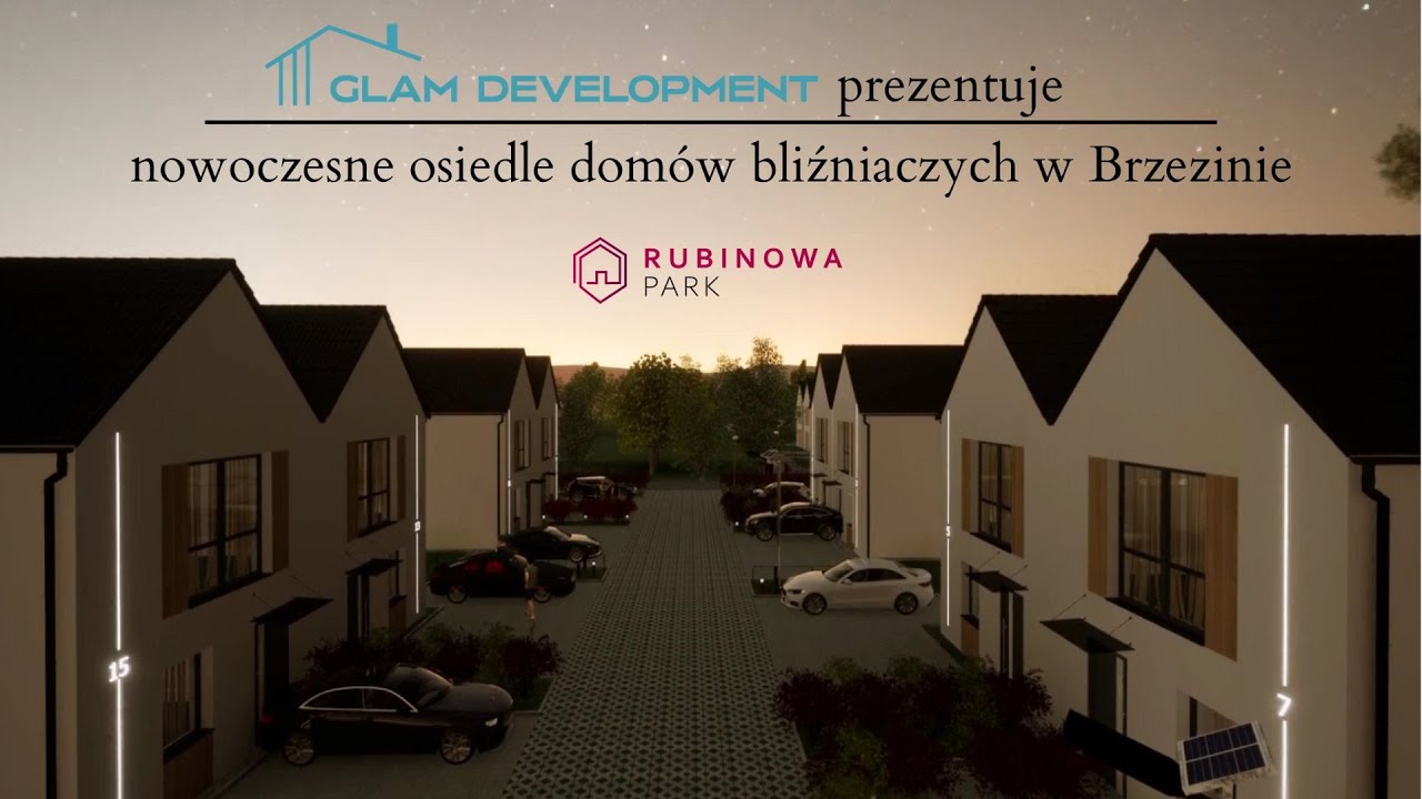 Rubinowa Park - osiedle dom&oacute;w bliźniaczych