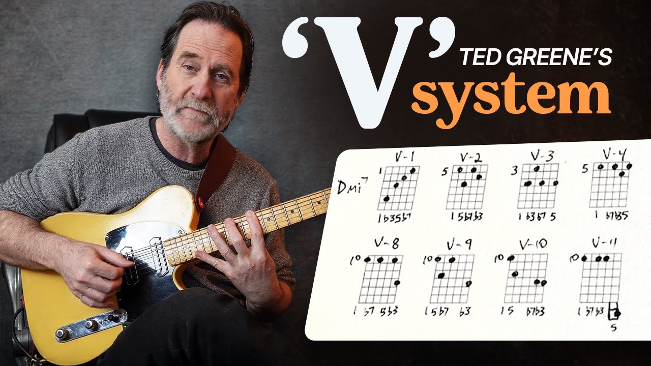 Ted Greene's V System A Quick Look.