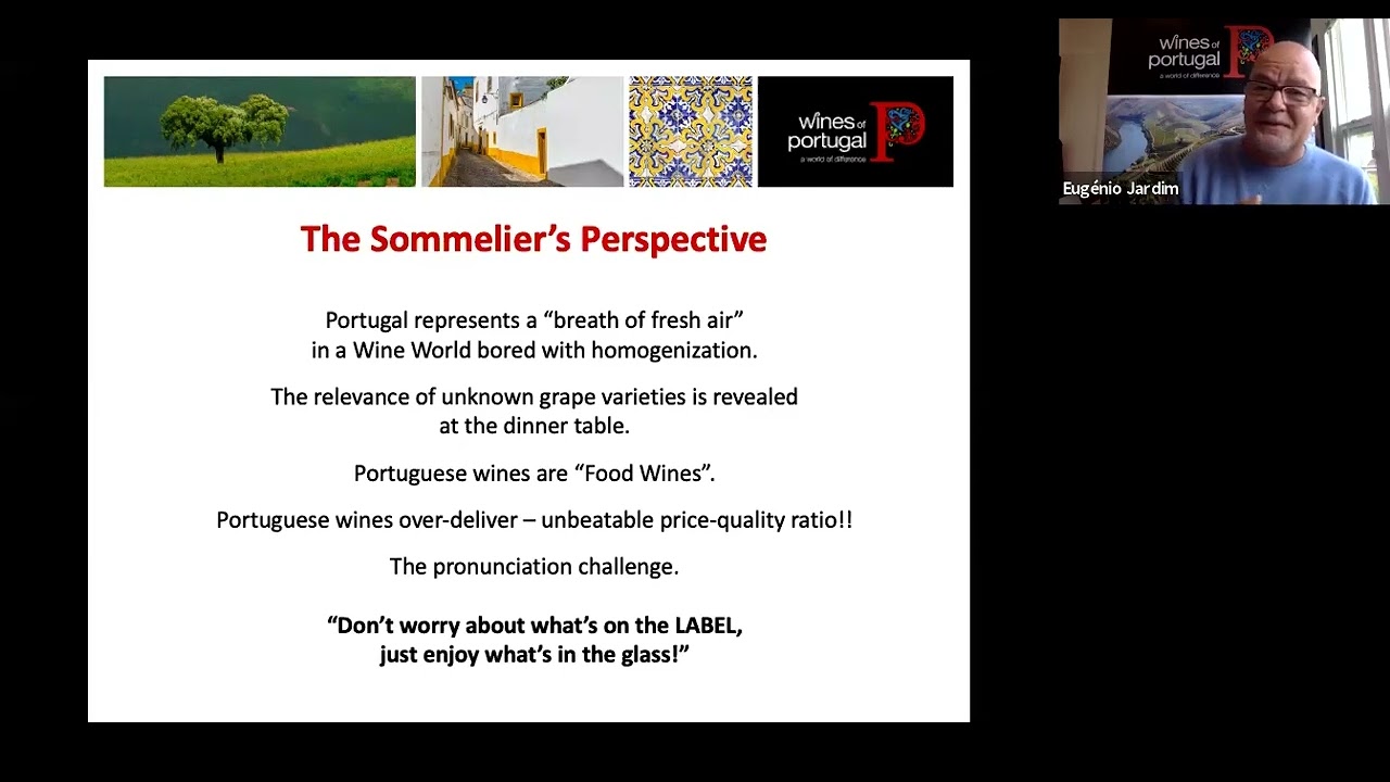Napa Valley Wine Academy Presents - Eug&eacute;nio Jardim, Wines of Portugal #wsetlevel3 #sommelierlife