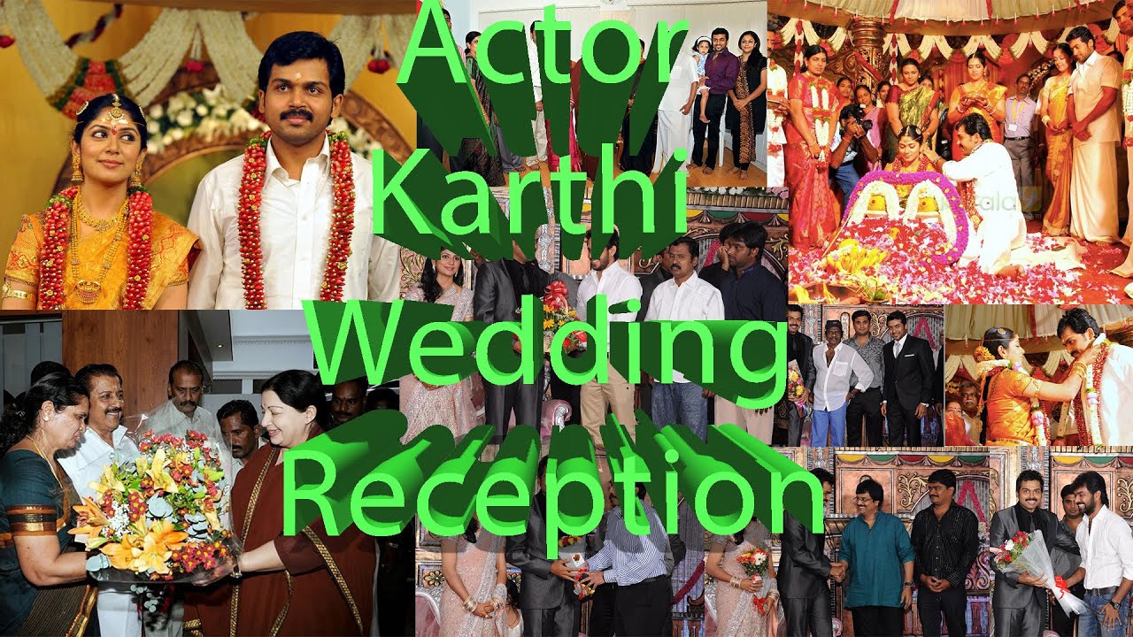 Actor Karthi Marriage | Engagement | Wedding | Reception Album