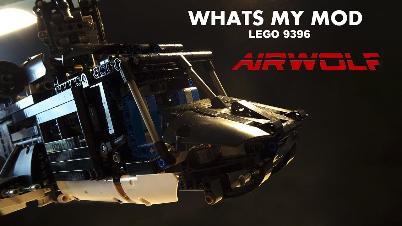 PATSONBRICKS Whats my MOD: LEGO 9396 Helicopter AIRWOLF