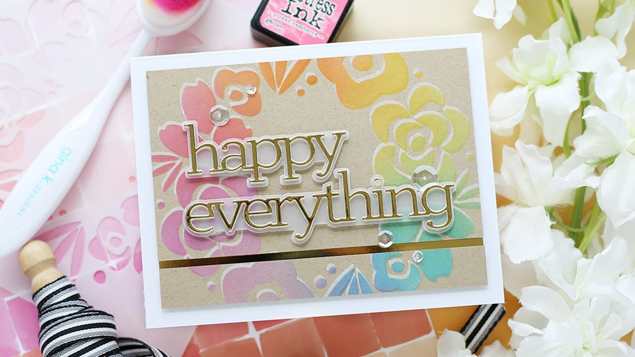 Amore Laurafadora: Happy Everything Painted Flowers