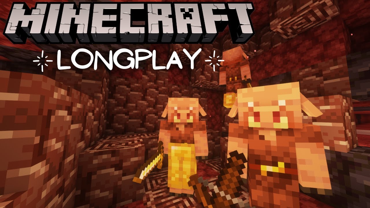 Minecraft Survival - Relaxing Longplay, Mining For Full Netherite Armor (No Commentary) 1.19 (#51)