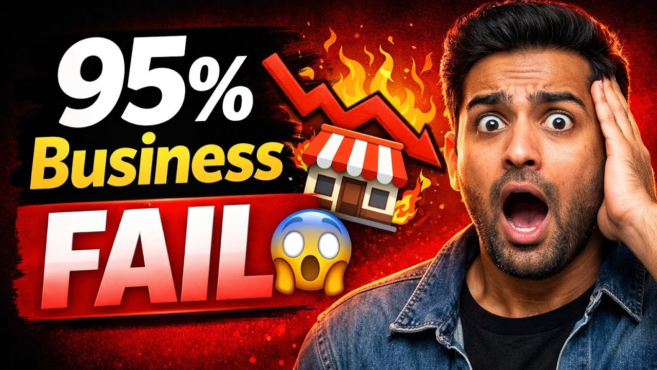 छोटे Business क्यों Fail हो जाते हैं? 😱 | Small Business Failure के Top 10 Reasons (Hindi)