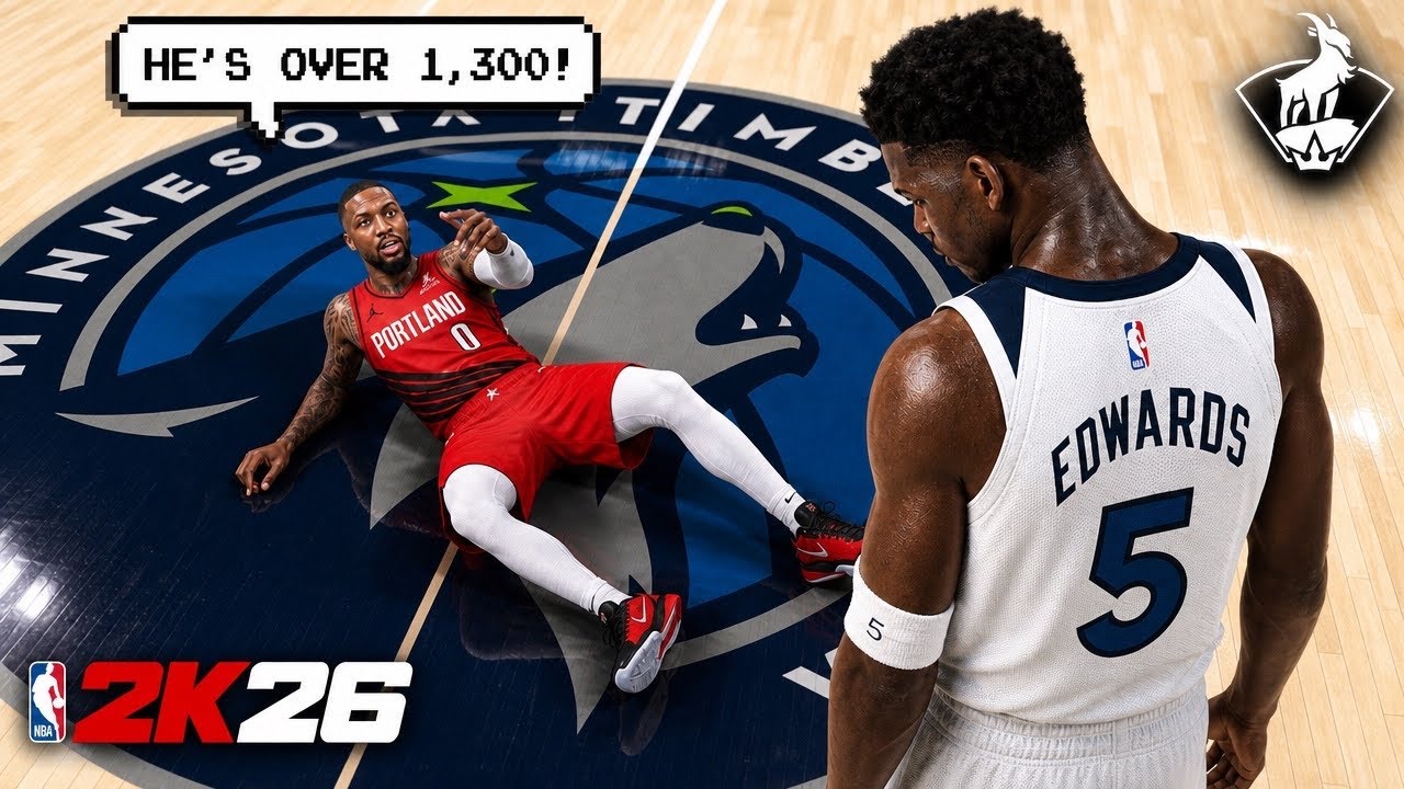 My Opponent Had OVER 1,300 Wins in 2K26 Play Now Online...