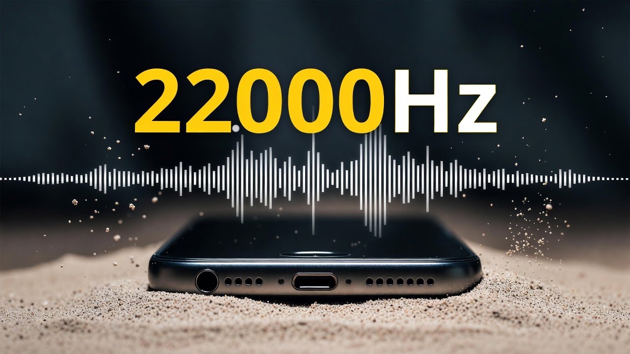 Limpiar altavoz con sonido 🔊22.000 Hz 🔊 Elimina agua y polvo (Limpiar)