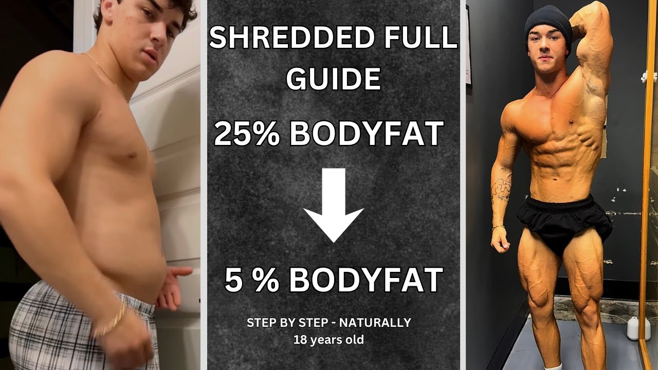 How I Got to 5% Body Fat NATURALLY (Full Shredded Guide)