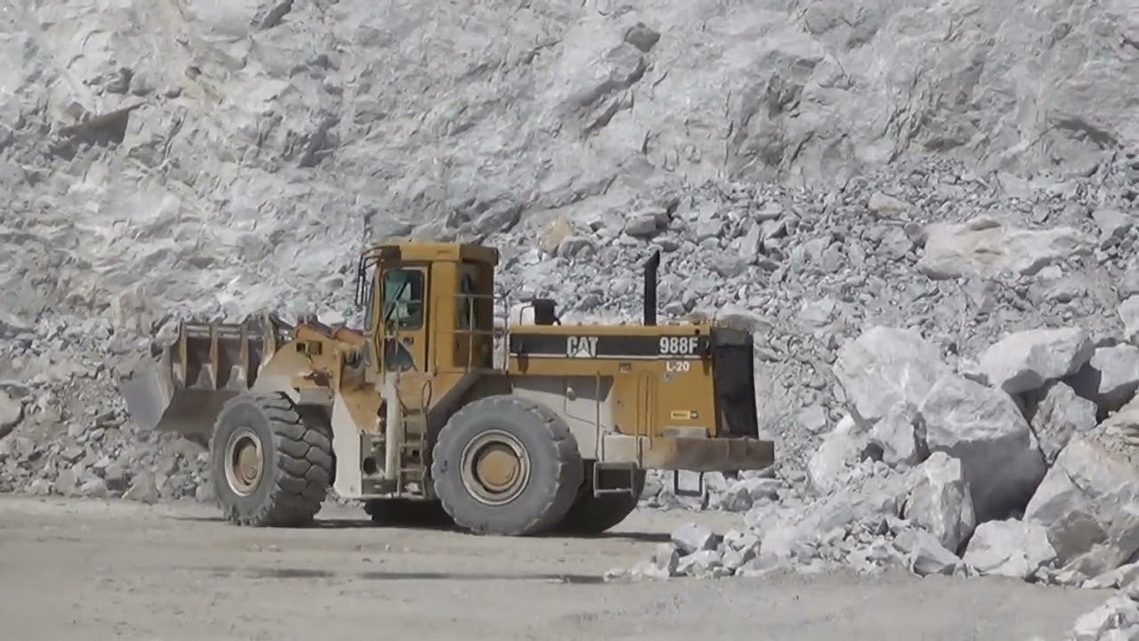 Amazing Heavy Duty Limestone Quarry Operations in Eric Veden's Hometown