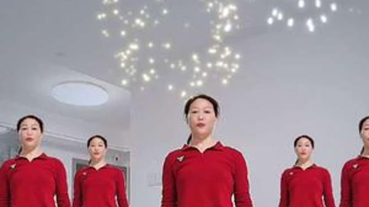 祝大家新年快乐，2026马年大吉！💪简单易学的健身操，和我一起动起来吧！🎉 #每天坚持锻炼 #简单易学