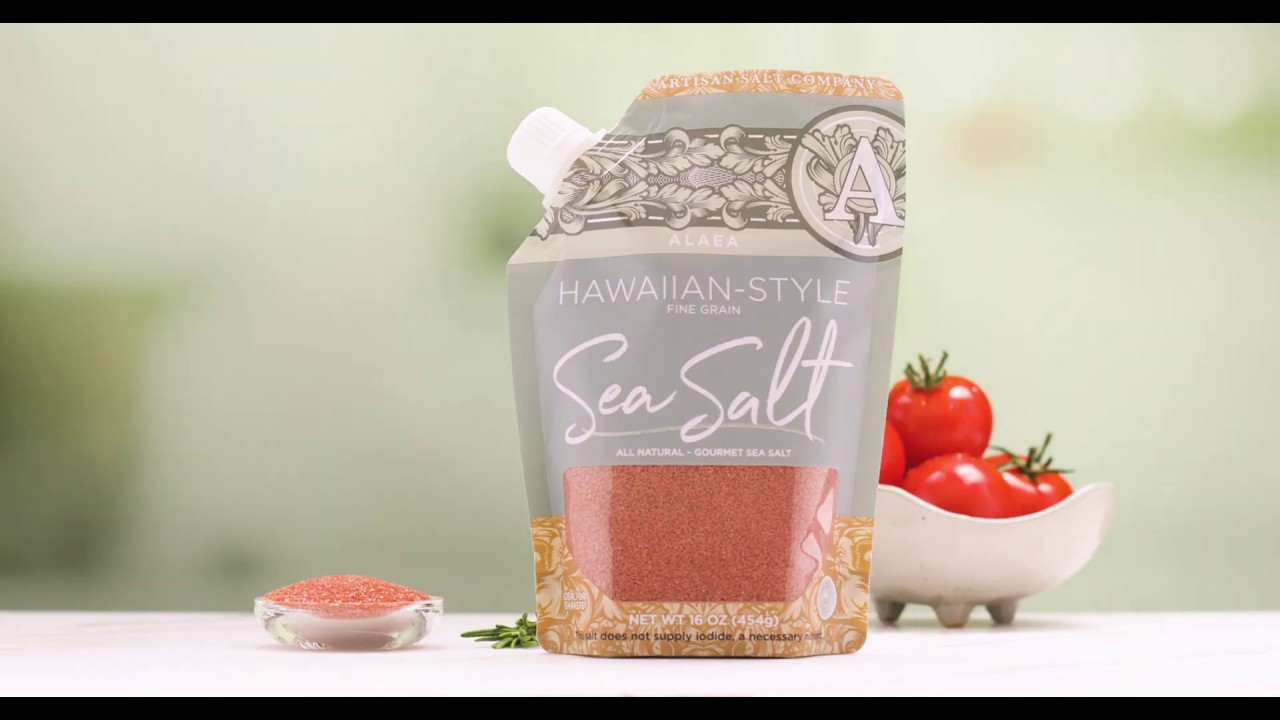 Alaea Pour-Spout Pouch - Red Hawaiian Sea Salt
