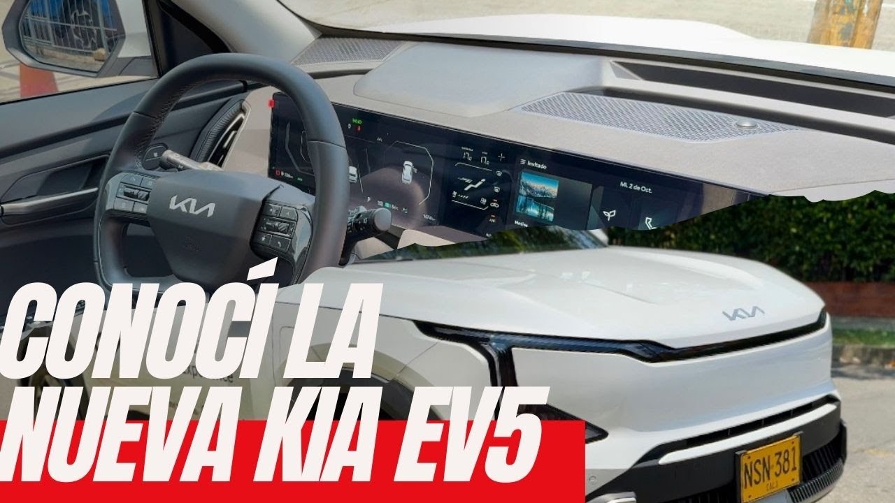 Conociendo la nueva eléctrica de Kia EV5 WIND😱 (La versión full)