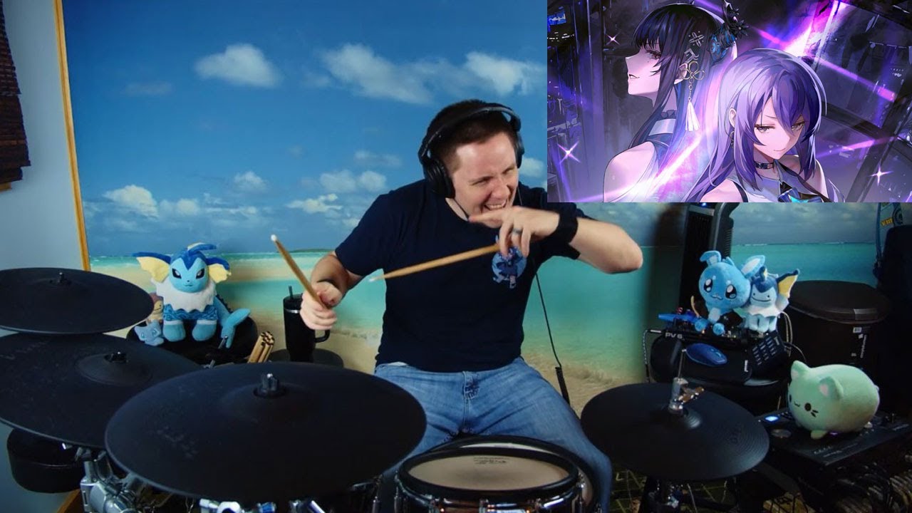 The8BitDrummer x Hololive | Moona Hoshinova ft. Nerissa Ravencroft - 100%