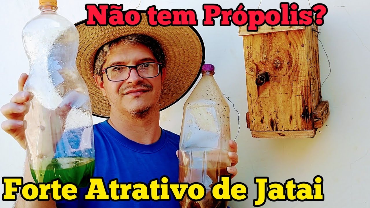 COMO FAZER ATRATIVO PARA ABELHA JATAI...