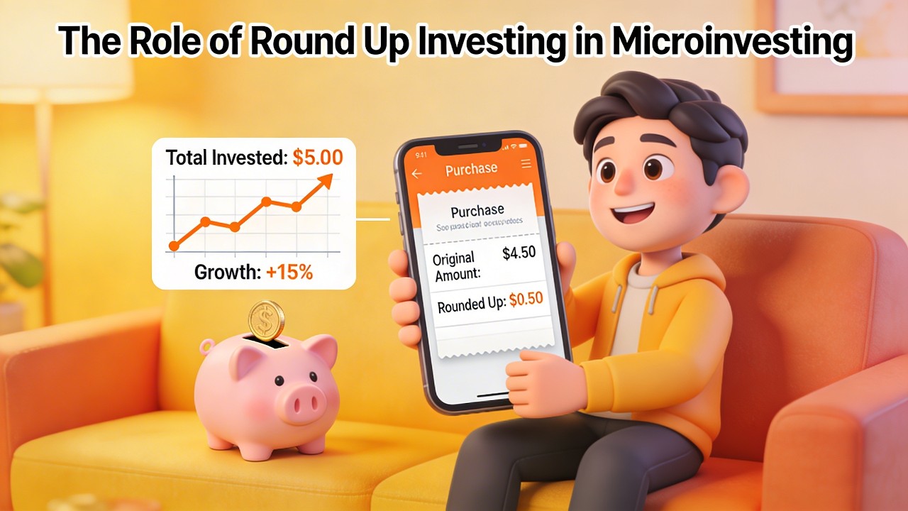 The Role of Round Up Investing in Microinvesting (10 Minutes)