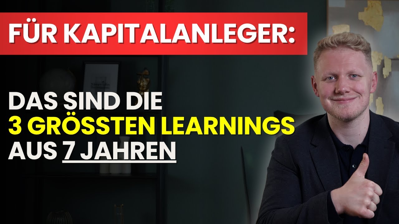 Was Immobilienprofis in 7 Jahren lernen – und du jetzt sofort