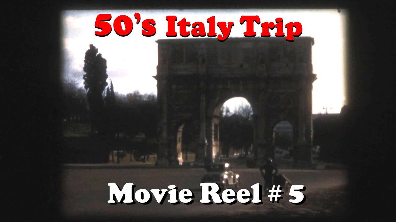 16mm Film Reel #5 Italy Trip