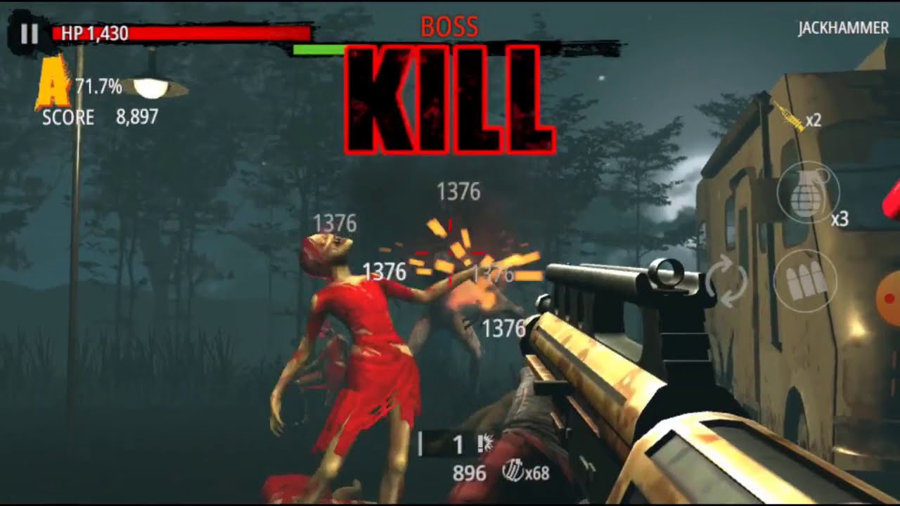 Zombie Hunter D Day: All Bosses Part 2
