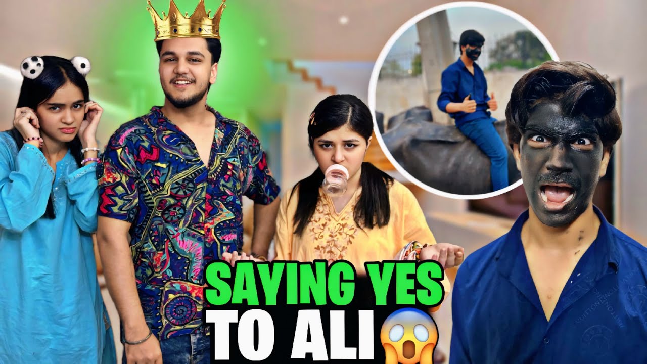SAYING YES TO ALI // FINNALY SAYING YES LE HE LIA IN SE // EXTREME DARES