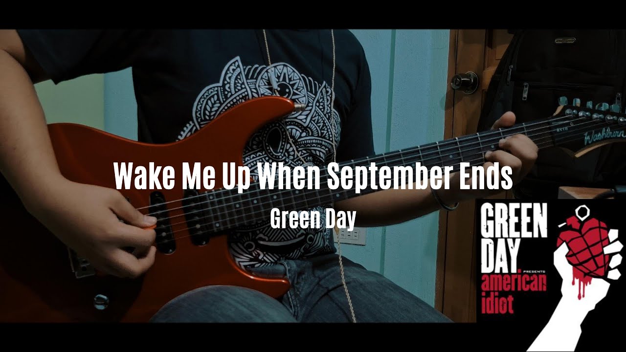 Green Day - Wake Me Up When September Ends (Guitar Cover)