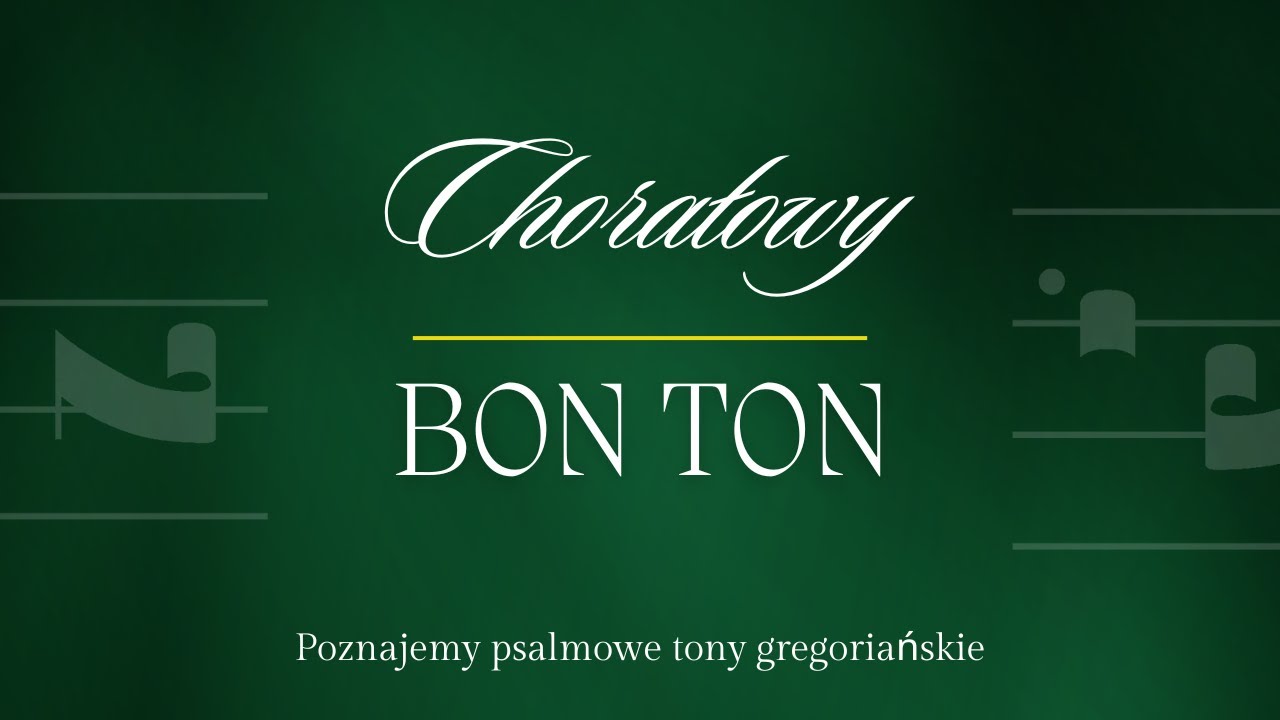 Chorałowy bon ton - tonus peregrinus
