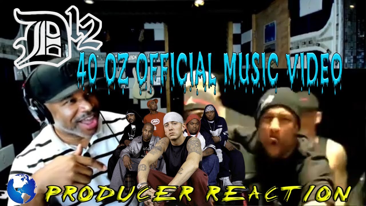 D12   40 Oz Official Music Video - Producer Reaction