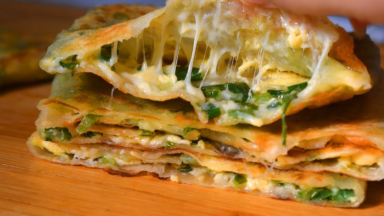 Cheese Mutabaak recipe by livelycooking | Arabic parathaa recipe
