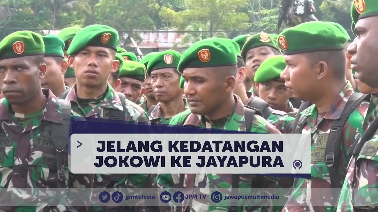 Ribuan Personil Keamanan Amankan Kedatangan Jokowi Ke Papua