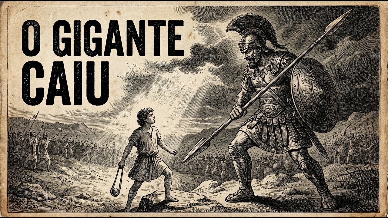 DAVi vs GOLIAS: A História Bíblica Completa do Gigante Derrotado